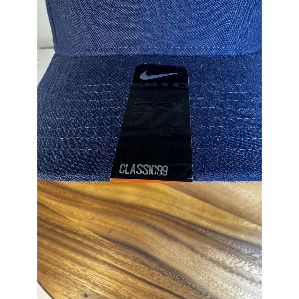 Nike Penn State Nittany Lions Verbiage Swoosh Flex DNA Navy Classic 99‎ Hat
